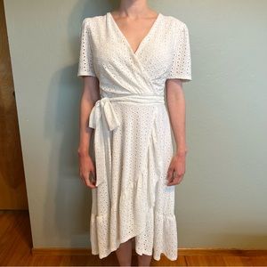 LONDON TIMES White Sundress - Size US 8